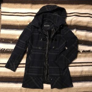Guess wool pea coat winter coat